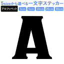 一文字からのステッカー イニシャル フォント S M L XL 2Xlsize 5size 3×3cm 5×5cm 10×10cm 20×20cm 30×30cm AH_PUNCH mojis_select_carav