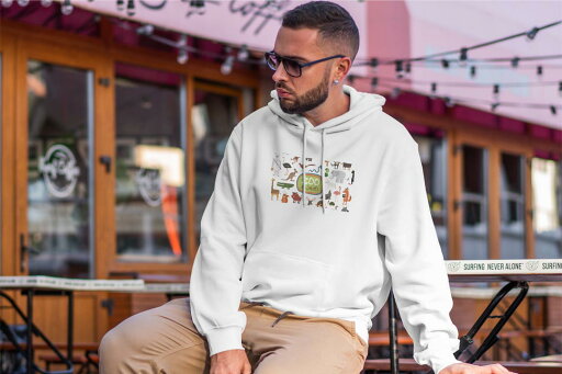 選べる14カラーパーカー メンズ レディース ユニセックス 長袖 ホワイト グレー ブラック デザイン S M L XL 2XL sweatshirt trainer 白 黒 灰色 裏起毛 スウェット 009585 動物 英語 文字