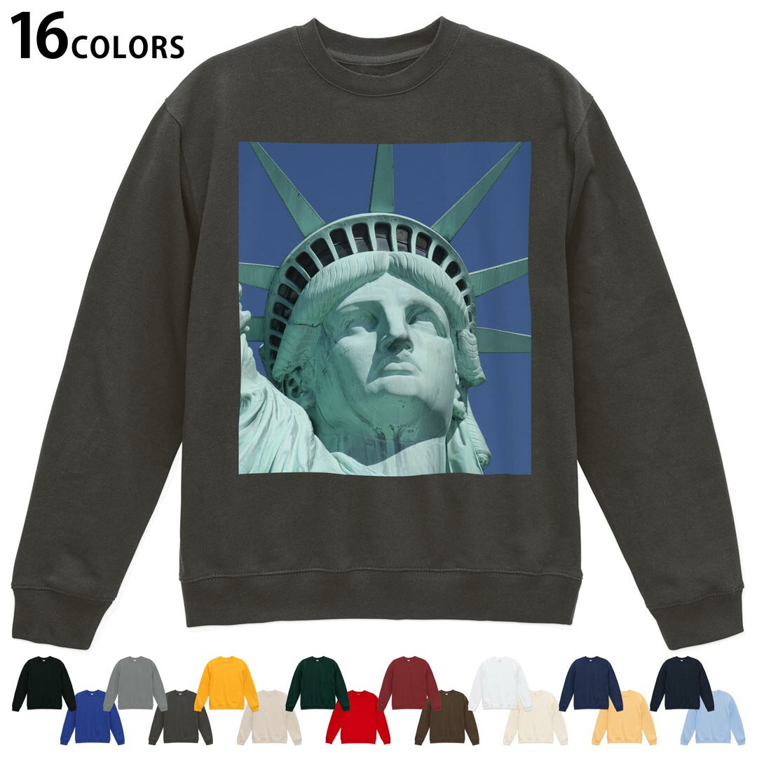 選べる16カラートレーナー メンズ レディース ユニセックス 長袖 デザイン S M L XL 2XL sweatshirt　t..