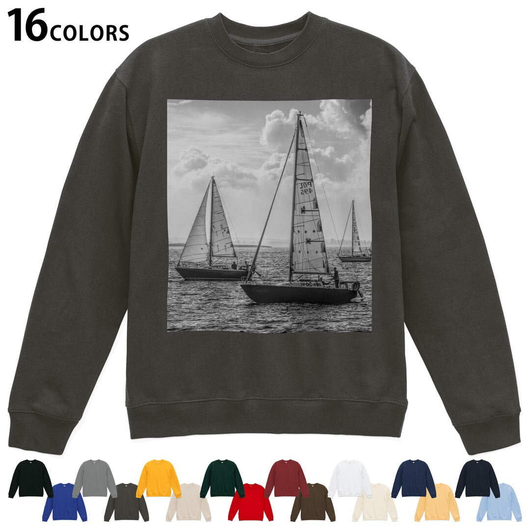 選べる16カラートレーナー メンズ レディース ユニセックス 長袖 デザイン S M L XL 2XL sweatshirt　t..
