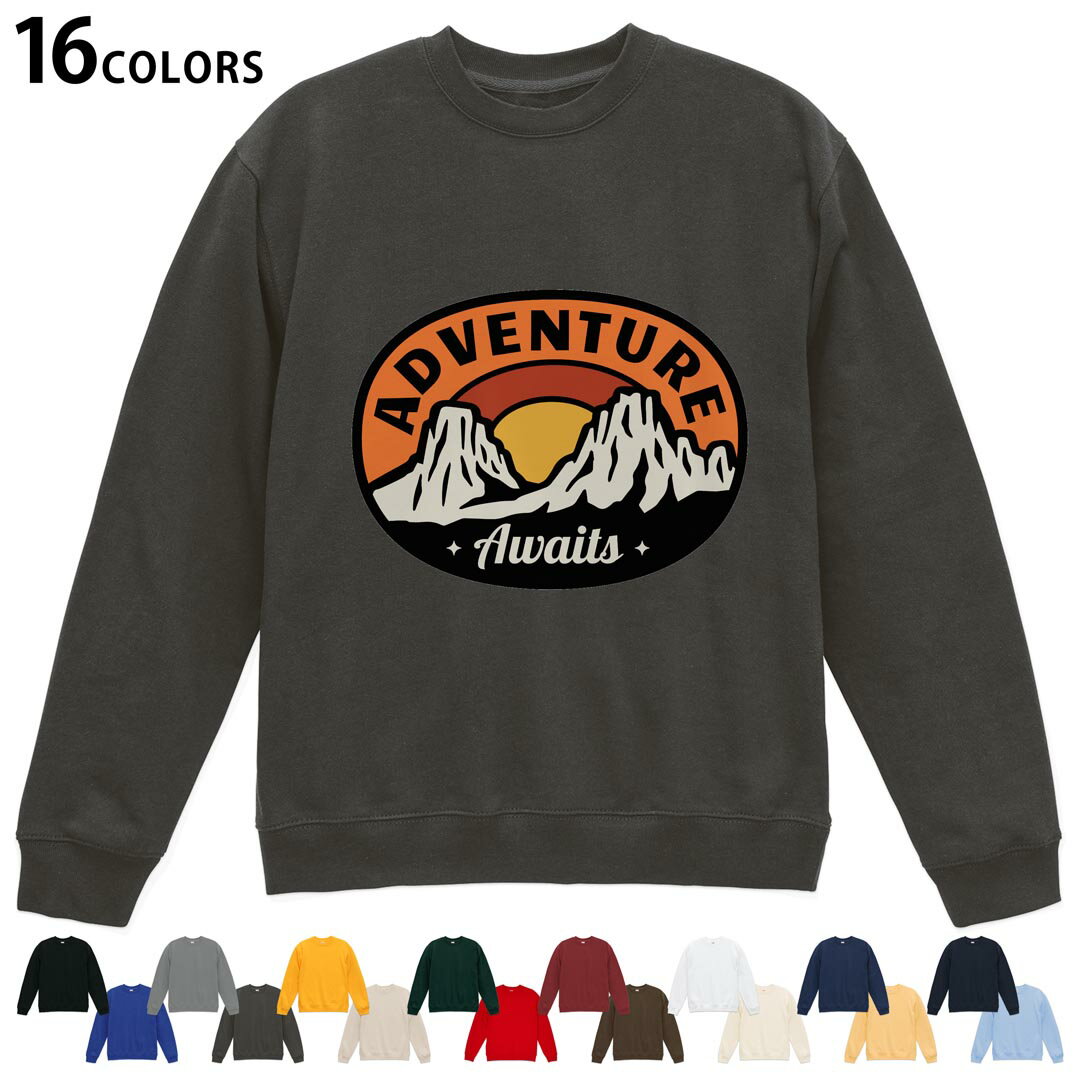 ���٤�16���顼�ȥ졼�ʡ� ��� ��ǥ����� ��˥��å��� Ĺµ �ǥ����� S M L XL 2XL sweatshirt��trainer �������å� 032...