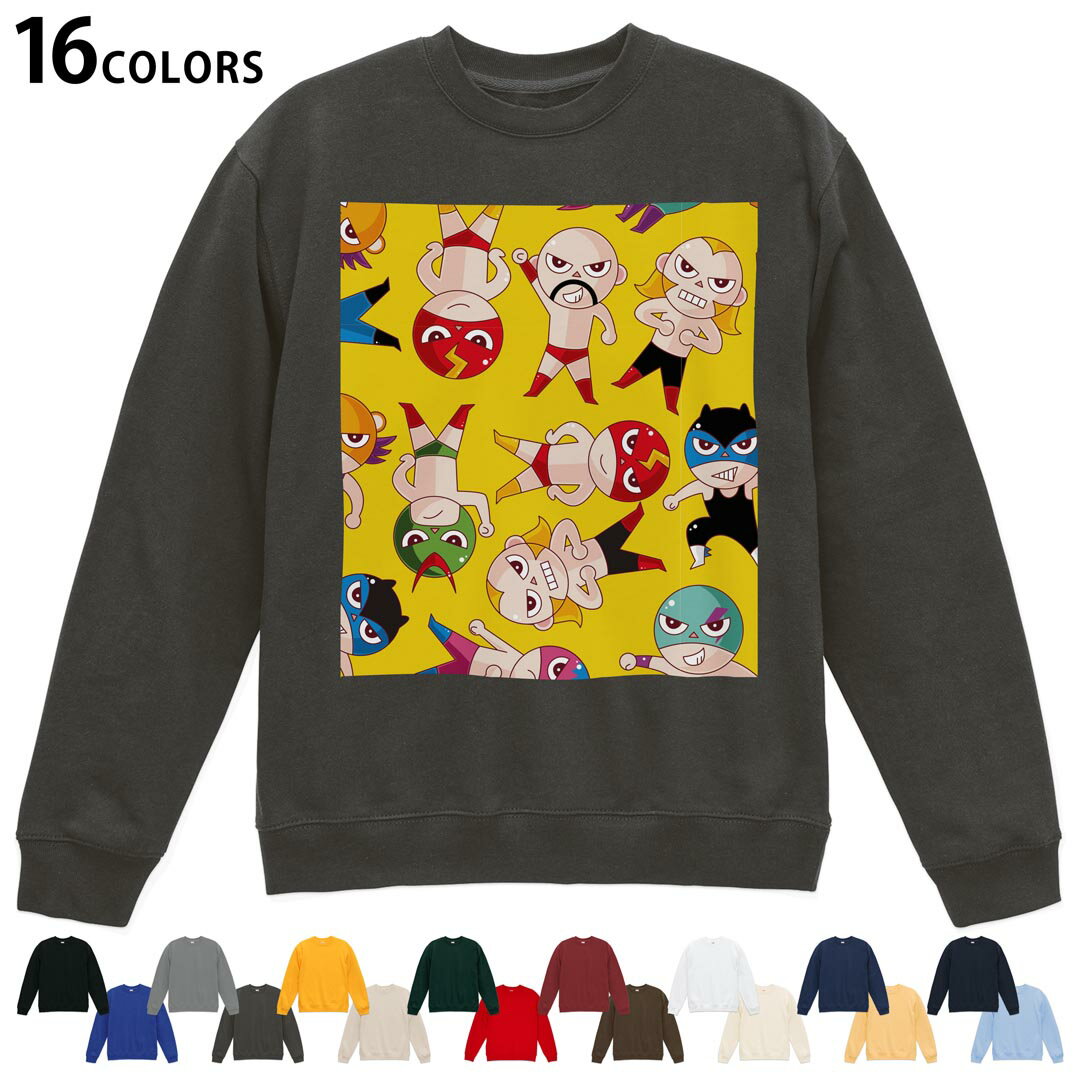 選べる16カラートレーナー メンズ レディース ユニセックス 長袖 デザイン S M L XL 2XL sweatshirt　t..