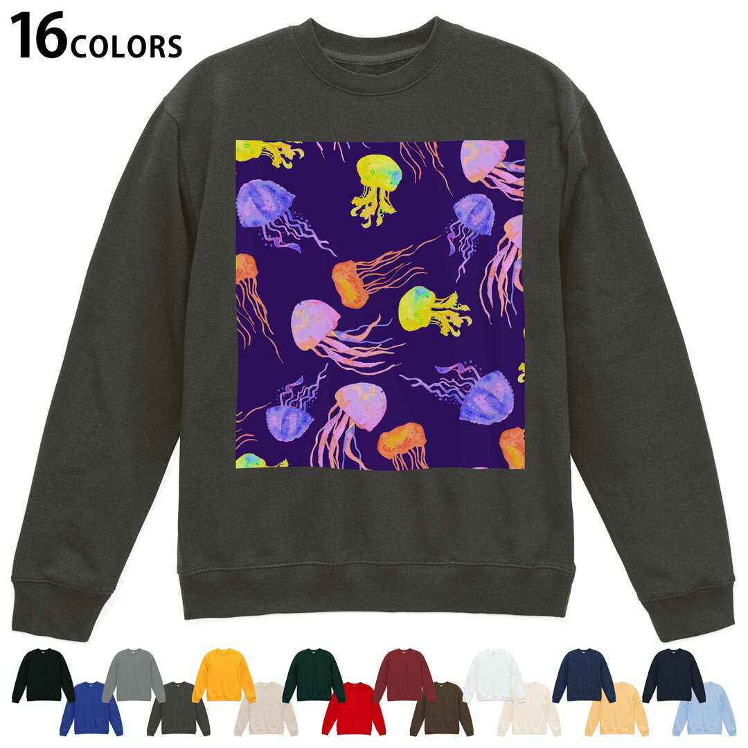 ���٤�16���顼�ȥ졼�ʡ� ��� ��ǥ����� ��˥��å��� Ĺµ �ǥ����� S M L XL 2XL sweatshirt��trainer �������å� 010...