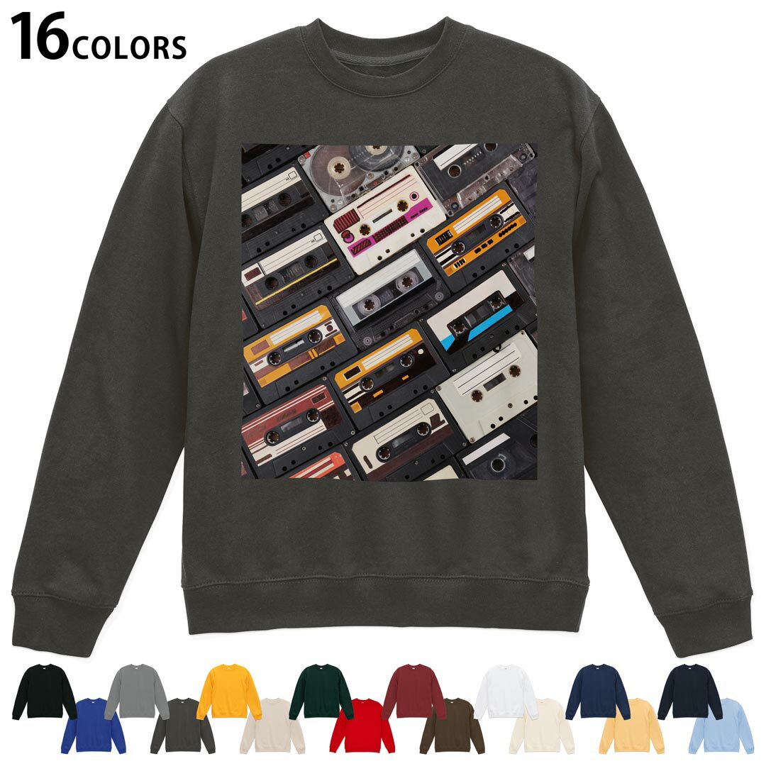 選べる16カラートレーナー メンズ レディース ユニセックス 長袖 デザイン S M L XL 2XL sweatshirt　t..