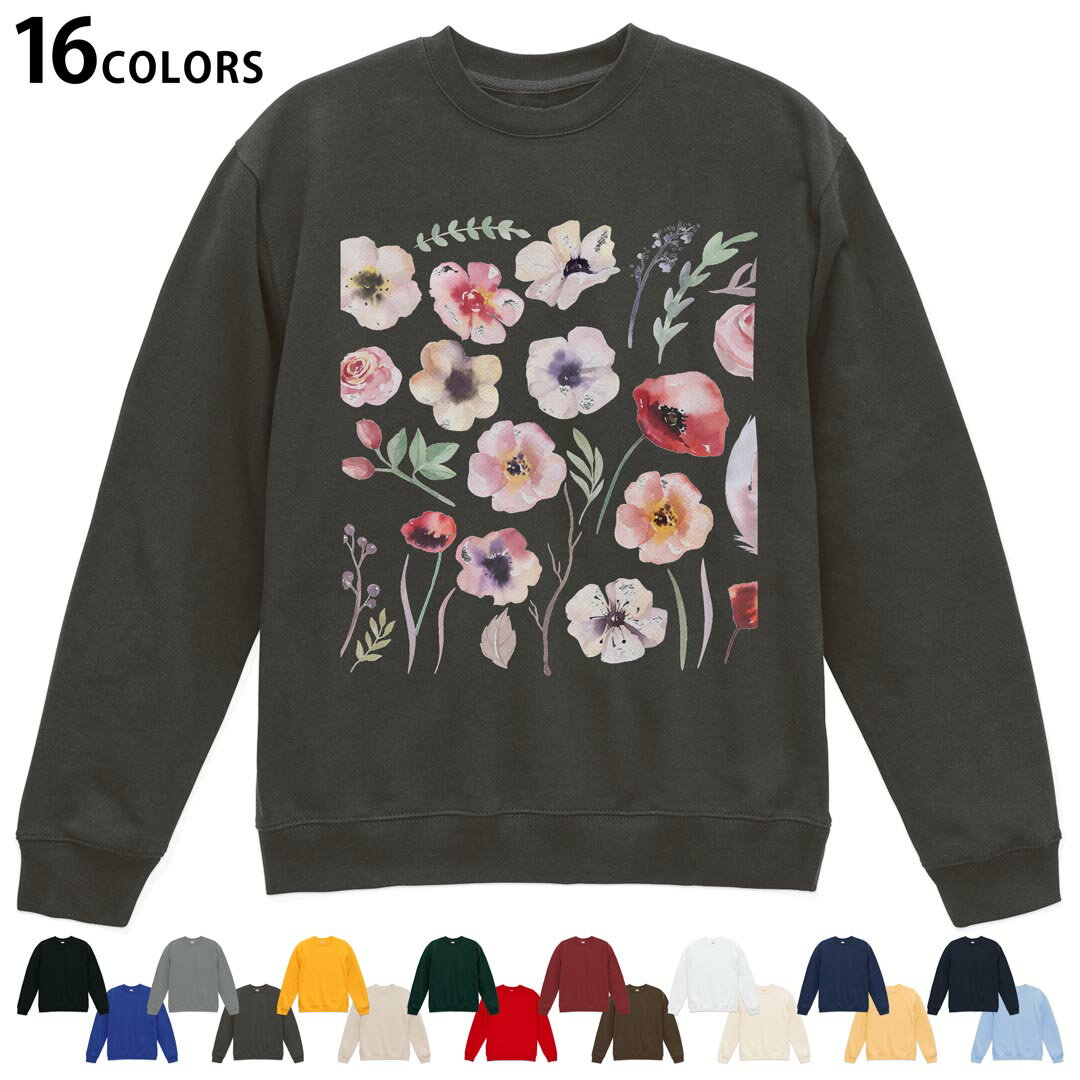 選べる16カラートレーナー メンズ レディース ユニセックス 長袖 デザイン S M L XL 2XL sweatshirt　t..