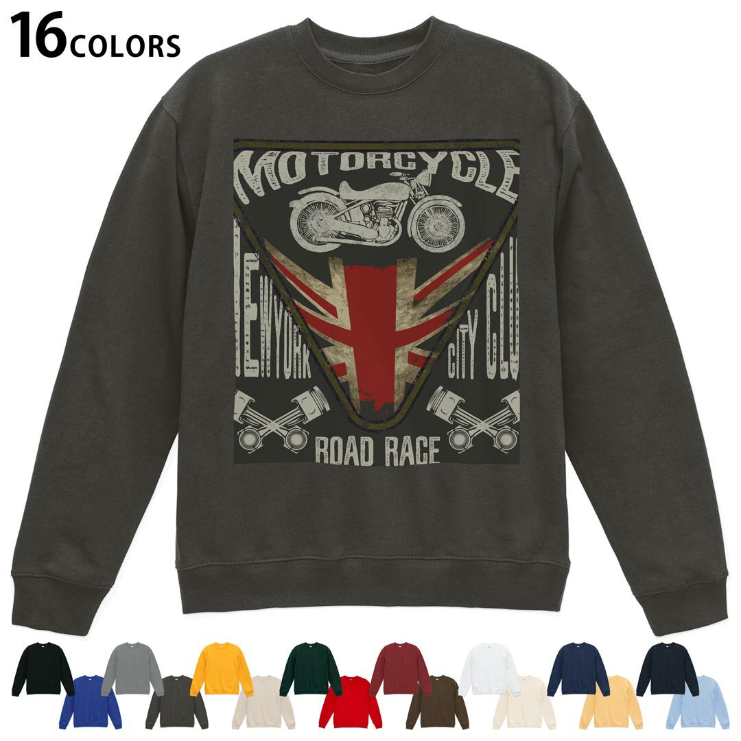 ���٤�16���顼�ȥ졼�ʡ� ��� ��ǥ����� ��˥��å��� Ĺµ �ǥ����� S M L XL 2XL sweatshirt��trainer �������å� 013...