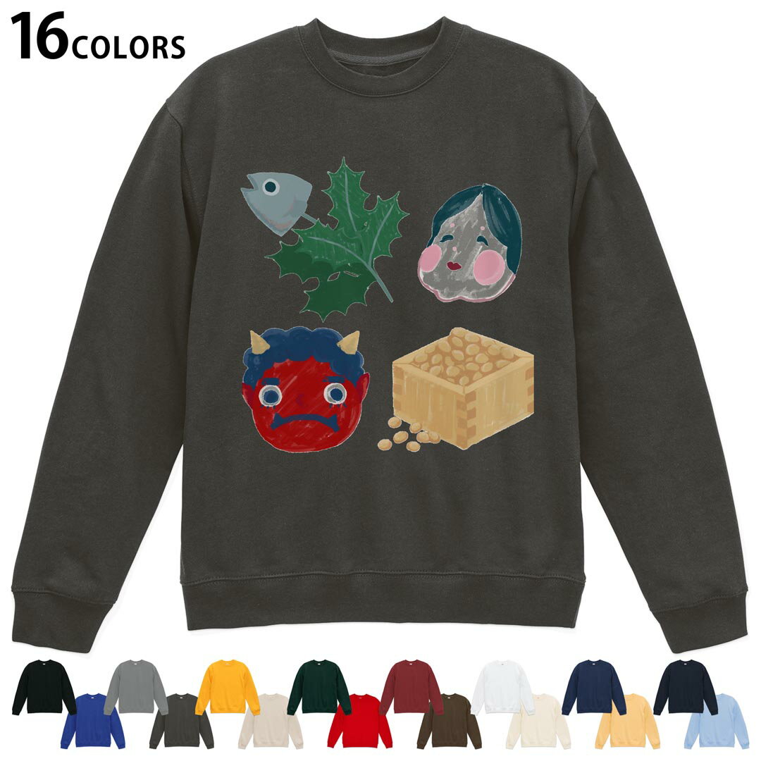 ���٤�16���顼�ȥ졼�ʡ� ��� ��ǥ����� ��˥��å��� Ĺµ �ǥ����� S M L XL 2XL sweatshirt��trainer �������å� 015...