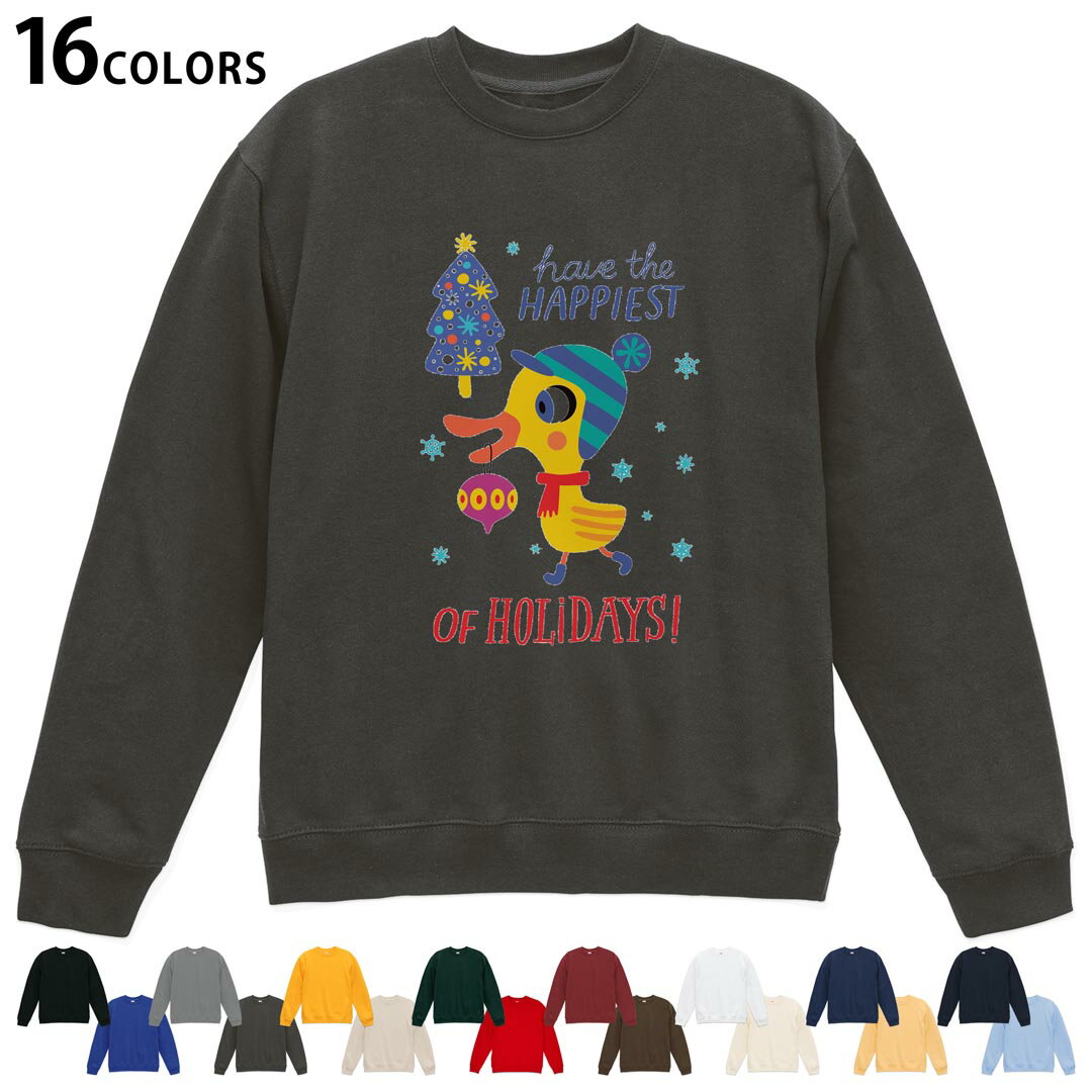 Rakuten - 選べる16カラートレーナー メンズ レディース ユニセックス 長袖 デザイン S M L XL 2XL sweatshirt　trainer スウェット 019057 アニマル キッズ