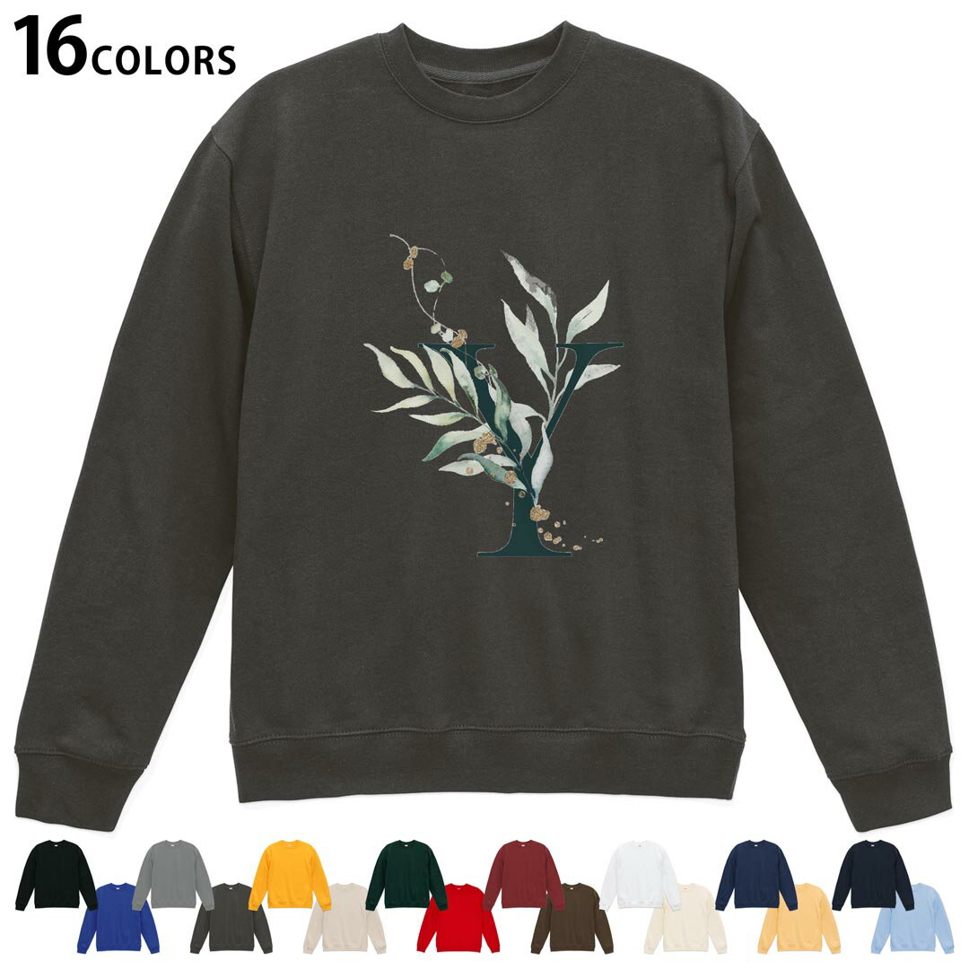 Other - 選べる16カラートレーナー メンズ レディース ユニセックス 長袖 デザイン S M L XL 2XL sweatshirt　trainer スウェット 019403 文字 y アルファベット