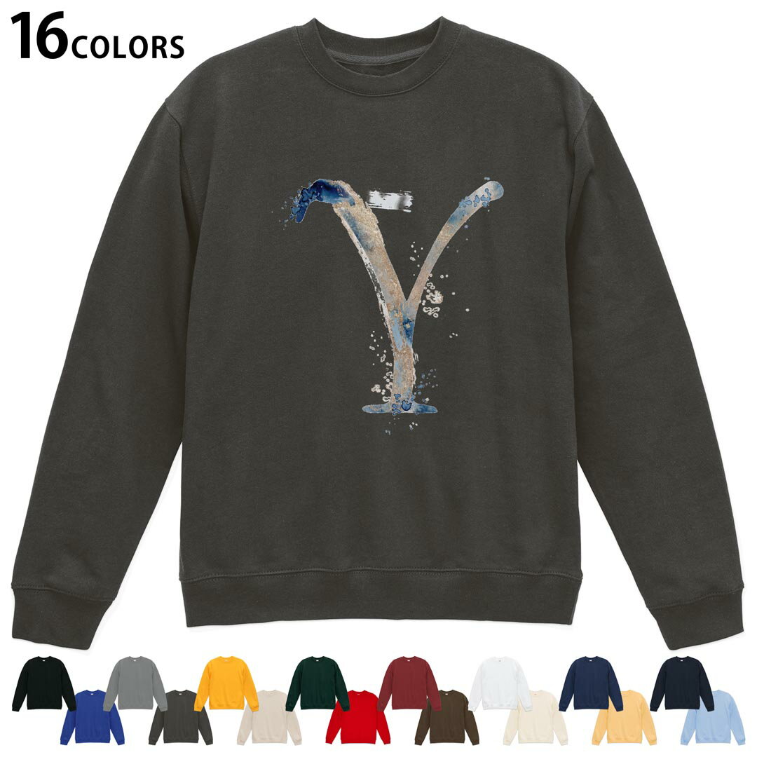 選べる16カラートレーナー メンズ レディース ユニセックス 長袖 デザイン S M L XL 2XL sweatshirt　trainer スウェット 019640 文字 ..