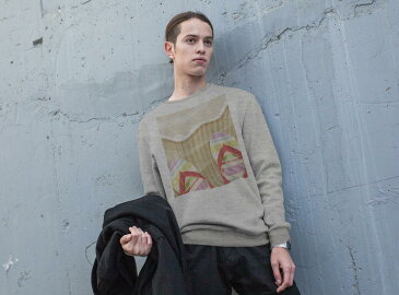 トレーナー メンズ 長袖 ホワイト グレー ブラック デザイン XS S M L XL 2XL sweatshirt trainer 白 黒 灰色 裏起毛 スウェット 001367 砂浜 貝 海