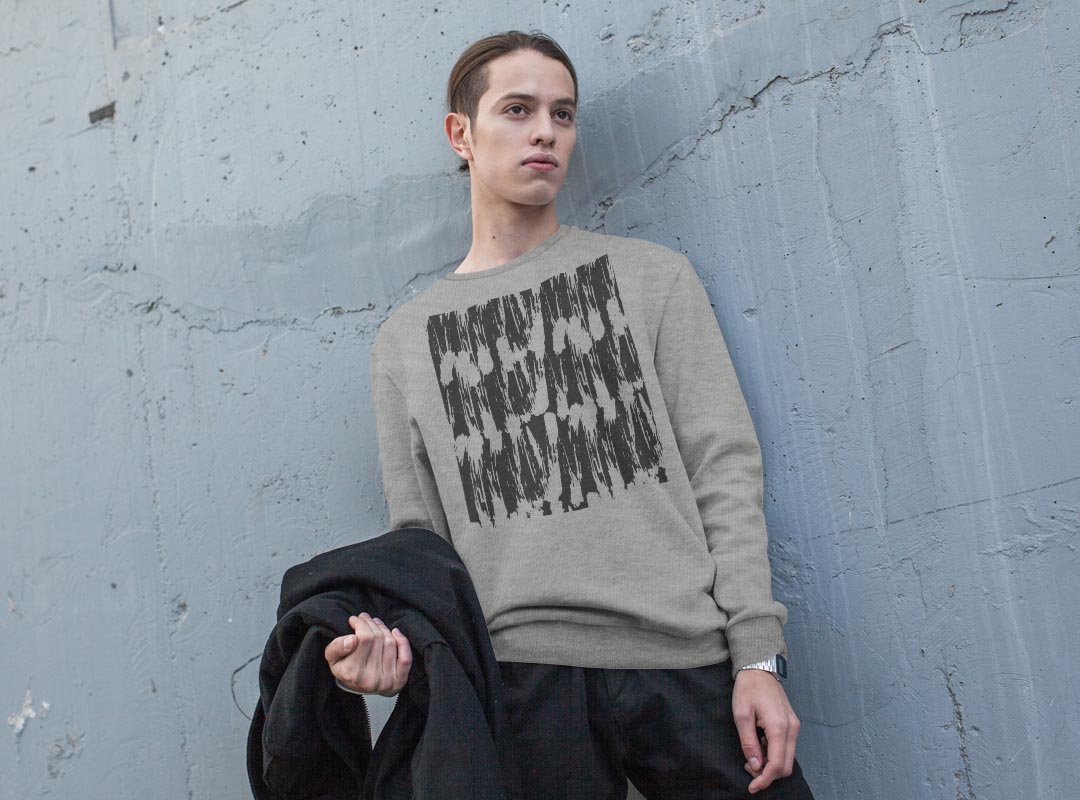 トレーナー メンズ 長袖 ホワイト グレー ブラック デザイン S M L XL 2XL sweatshirt　trainer　白　黒　灰色　スウェット 050828