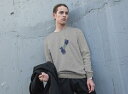 選べる14カラートレーナー メンズ 長袖 ホワイト グレー ブラック デザイン S M L XL 2XL sweatshirt　trainer　白　黒　灰色　スウェット 018839 guam グアム 3