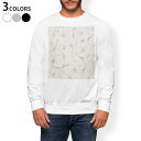 トレーナー メンズ 長袖 ホワイト グレー ブラック デザイン XS S M L XL 2XL sweatshirt trainer 白 黒 灰色 スウェット 000765 花 リーフ(4)