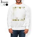 トレーナー メンズ 長袖 ホワイト グレー ブラック デザイン S M L XL 2XL sweatshirt trainer 白 黒 灰色 スウェット 001287 紅葉 秋