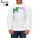 トレーナー メンズ 長袖 ホワイト グレー ブラック デザイン S M L XL 2XL sweatshirt trainer 白 黒 灰色 スウェット 001440 雪の結晶 冬 シャボン玉