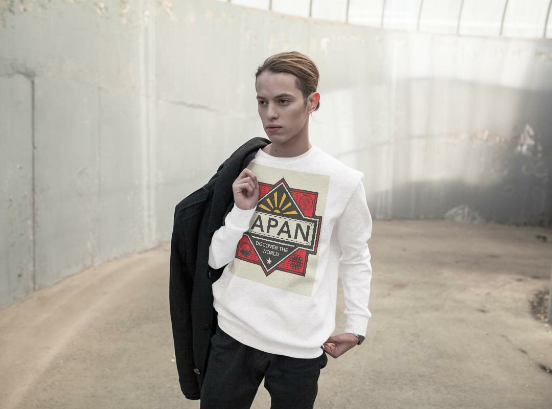 トレーナー メンズ 長袖 ホワイト グレー ブラック デザイン XS S M L XL 2XL sweatshirt　trainer　白　黒　灰色　裏起毛　スウェット 010607 日本　JAPAN　英語