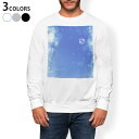 トレーナー メンズ 長袖 ホワイト グレー ブラック デザイン S M L XL 2XL sweatshirt trainer 白 黒 灰色 スウェット 002168 しゃぼん玉 青