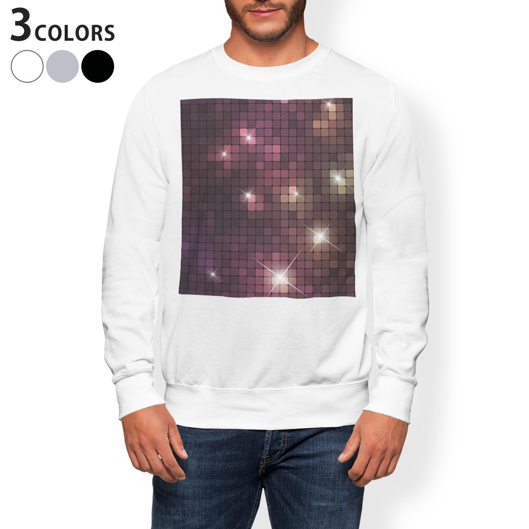 トレーナー メンズ 長袖 ホワイト グレー ブラック デザイン S M L XL 2XL sweatshirt trainer 白 黒 灰色 スウェット 002245 蛍光 カラフル