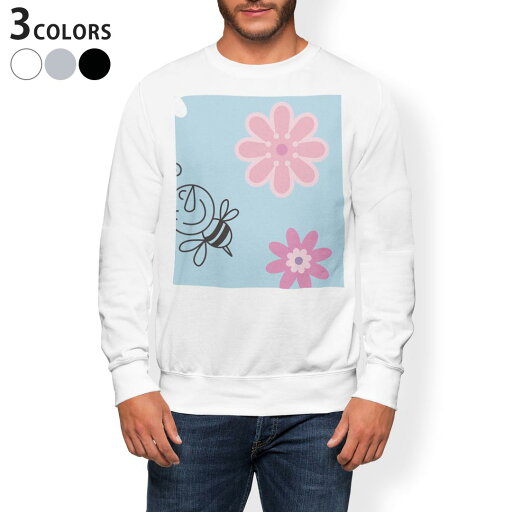 トレーナー メンズ 長袖 ホワイト グレー ブラック デザイン XS S M L XL 2XL sweatshirt trainer 白 黒 灰色 スウェット 003740 花 キャラクター 青 トレーナー メンズ 長袖 ホワイト グレー ブラック デザイン XS S M L XL 2XL sweatshirt trainer 白 黒 灰色 スウェット 003740 花 キャラクター 青