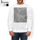 トレーナー メンズ 長袖 ホワイト グレー ブラック デザイン S M L XL 2XL sweatshirt trainer 白 黒 灰色 スウェット 003746 迷彩 カモフラ 模様