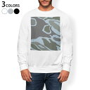 トレーナー メンズ 長袖 ホワイト グレー ブラック デザイン S M L XL 2XL sweatshirt trainer 白 黒 灰色 スウェット 004127 迷彩 カモフラ 模様