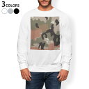 トレーナー メンズ 長袖 ホワイト グレー ブラック デザイン S M L XL 2XL sweatshirt trainer 白 黒 灰色 スウェット 004467 迷彩 カモフラ 模様