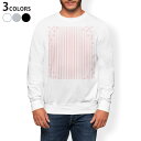 トレーナー メンズ 長袖 ホワイト グレー ブラック デザイン XS S M L XL 2XL sweatshirt trainer 白 黒 灰色 スウェット 005292 桜 ピンク 縞模様