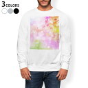 トレーナー メンズ 長袖 ホワイト グレー ブラック デザイン S M L XL 2XL sweatshirt trainer 白 黒 灰色 スウェット 005454 紅葉 カラフル