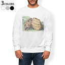 トレーナー メンズ 長袖 ホワイト グレー ブラック デザイン S M L XL 2XL sweatshirt trainer 白 黒 灰色 スウェット 008065 イラスト 水彩 グローブ 野球