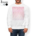 トレーナー メンズ 長袖 ホワイト グレー ブラック デザイン XS S M L XL 2XL sweatshirt trainer 白 黒 灰色 スウェット 008590 花 フラワー ピンク 桜 水玉