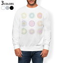 トレーナー メンズ 長袖 ホワイト グレー ブラック デザイン S M L XL 2XL sweatshirt trainer 白 黒 灰色 スウェット 009686 花火 カラフル シンプル