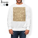 トレーナー メンズ 長袖 ホワイト グレー ブラック デザイン S M L XL 2XL sweatshirt trainer 白 黒 灰色 スウェット 012189 花 植物 苺