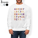 トレーナー メンズ 長袖 ホワイト グレー ブラック デザイン XS S M L XL 2XL sweatshirt trainer 白 黒 灰色 スウェット ...