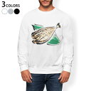 トレーナー メンズ 長袖 ホワイト グレー ブラック デザイン XS S M L XL 2XL sweatshirt trainer 白 黒 灰色 スウェット ...