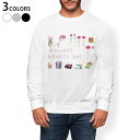 トレーナー メンズ 長袖 ホワイト グレー ブラック デザイン S M L XL 2XL sweatshirt trainer 白 黒 灰色 スウェット 015...
