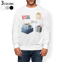 トレーナー メンズ 長袖 ホワイト グレー ブラック デザイン S M L XL 2XL sweatshirt trainer 白 黒 灰色 スウェット 015...