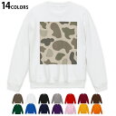 選べる14カラートレーナー メンズ 長袖 ホワイト グレー ブラック デザイン S M L XL 2XL sweatshirt trainer 白 黒 灰色 スウェット 004274 迷彩 カモフラ 模様