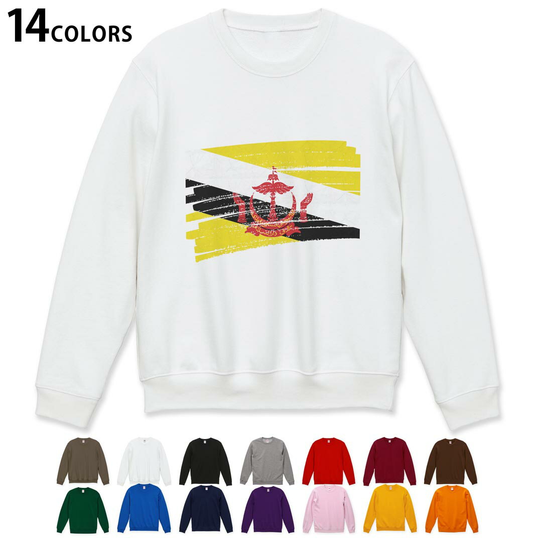 Iׂ14J[g[i[ Y  zCg O[ ubN fUC S M L XL 2XL sweatshirt@trainer@@@DF@XEFbg 018406 brunei ulC