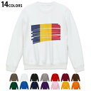 選べる14カラートレーナー メンズ 長袖 ホワイト グレー ブラック デザイン S M L XL 2XL sweatshirt　trainer　白　黒　灰色　スウェット 018417 chad チャド