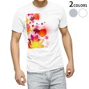 Tシャツ メンズ 半袖 ホワイト グレー デザイン S M L XL 2XL Tシャツ ティーシャツ T shirt 001303 紅葉 秋