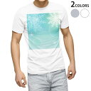Tシャツ メンズ 半袖 ホワイト グレー デザイン S M L XL 2XL Tシャツ ティーシャツ T shirt 001436 雪の結晶 冬 シャボン玉