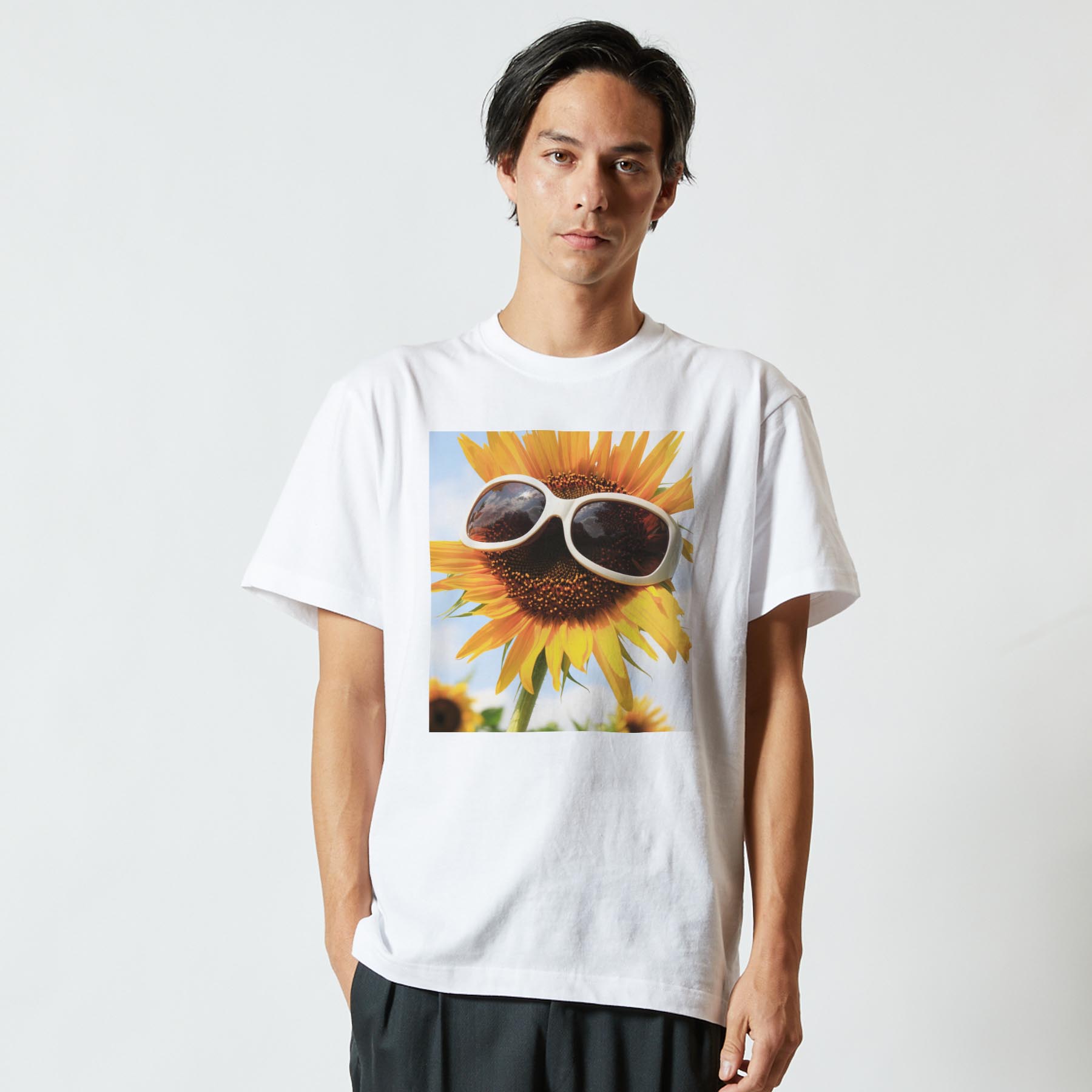 Tシャツ メンズ 半袖 ホワイト グレー デザイン S M L XL 2XL Tシャツ ティーシャ...