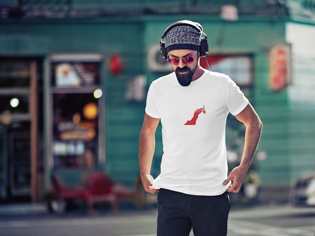 Tシャツ メンズ 半袖 ホワイト グレー デザイン S M L XL 2XL Tシャツ ティーシャツ T shirt 018889 monaco モナコ