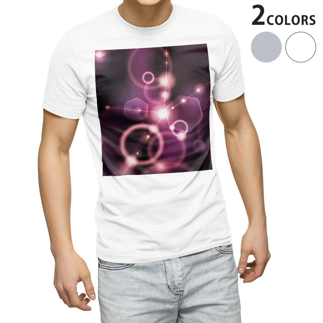 T-Shirts - Tシャツ メンズ 半袖 ホワイト グレー デザイン S M L XL 2XL Tシャツ ティーシャツ T shirt 002249 蛍光　ピンク