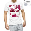 Tシャツ メンズ 半袖 ホワイト グレー デザイン S M L XL 2XL Tシャツ ティーシャツ T shirt 003819 ぶどう イラスト 紫