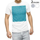 tシャツ メンズ 半袖 ホワイト グレー デザイン XS S M L XL 2XL Tシャツ ティーシャツ T shirt 003917 チェック・ボーダー 和風　和柄　水玉　青