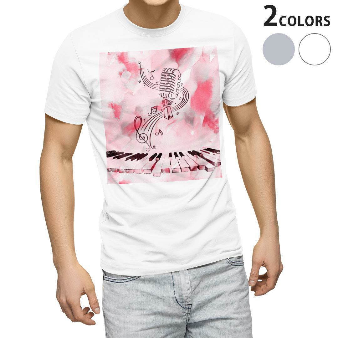 Tシャツ メンズ 半袖 ホワイト グレー デザイン S M L XL 2XL Tシャツ ティーシャツ T shirt 023678 ピ..