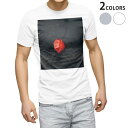 Tシャツ メンズ 半袖 ホワイト グレー デザイン S M L XL 2XL Tシャツ ティーシャツ T shirt 023712 雨 傘