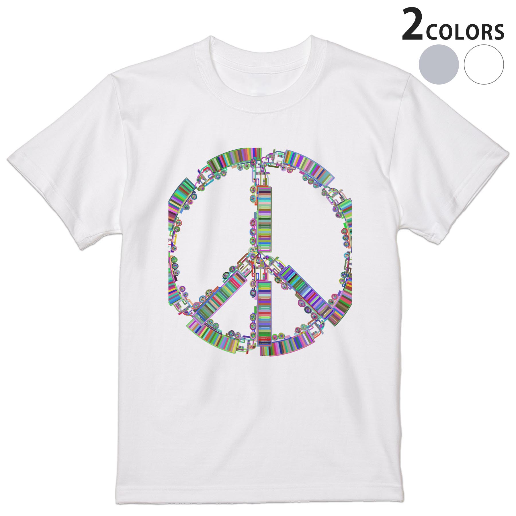 楽天市場】ピースマーク tシャツの通販